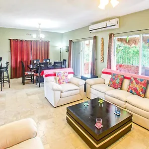 Rosa Blanca Condo In Playacar With Golf Course View!