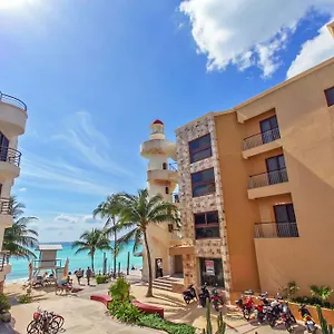 Apartment Beachfront Condo, 2 Bedroom - Ocean View At Corto Maltes Playa del Carmen