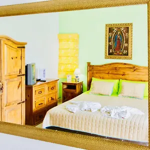 Guest house Deluxe Family Budget Balcony Room With Pool Playacar II Playa del Carmen