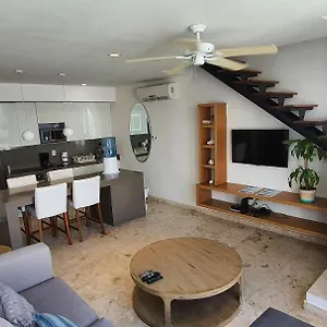Apartment Departamento Con Terraza Excelente Ubicacion Y Wifi Playa del Carmen