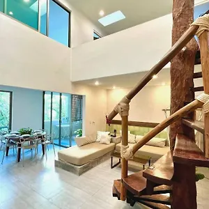 Huge Jungle Condo1 Block To 5th, Clubs & Beach Apartment Playa del Carmen