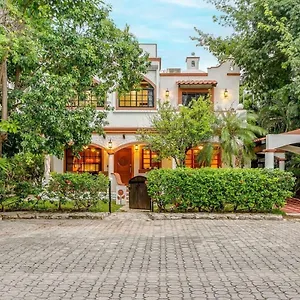 Hacienda-style With Private Pool Steps To Villa
